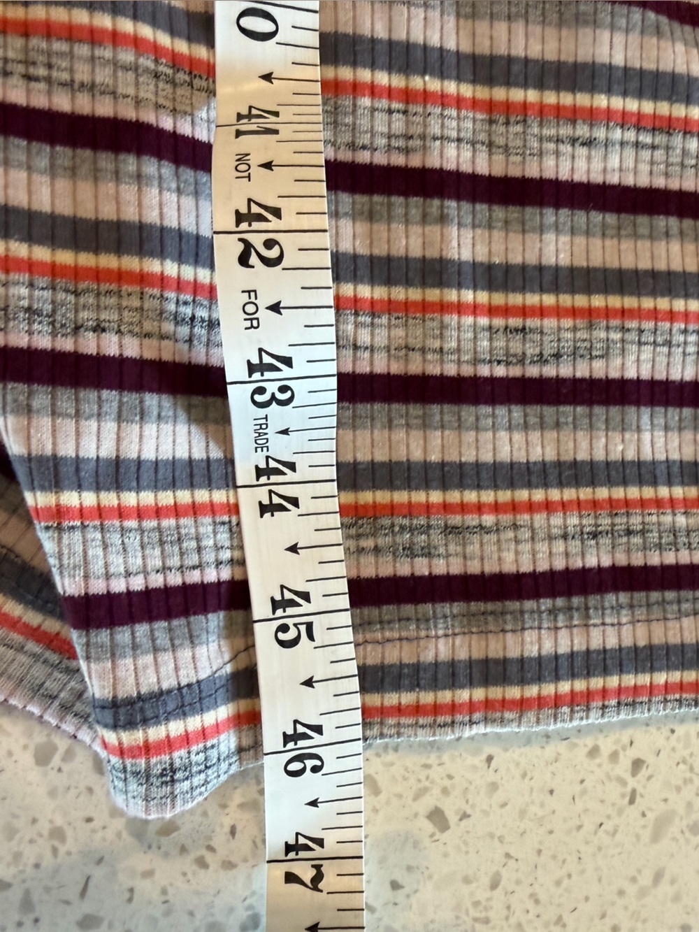 wild fable Striped Midi Dress in White, Red, Blue S - Picture 7 of 7